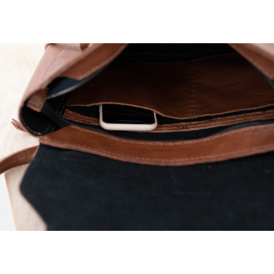 Rebekah Genuine Leather Handbag - SWISH AND SWANK