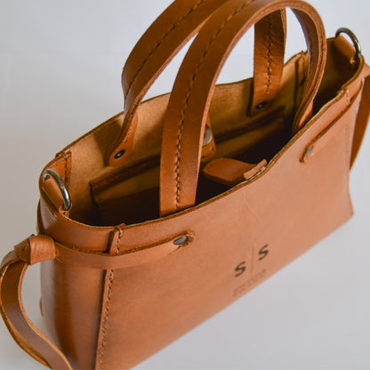 Small Ruby Handbag - Tan Edition.