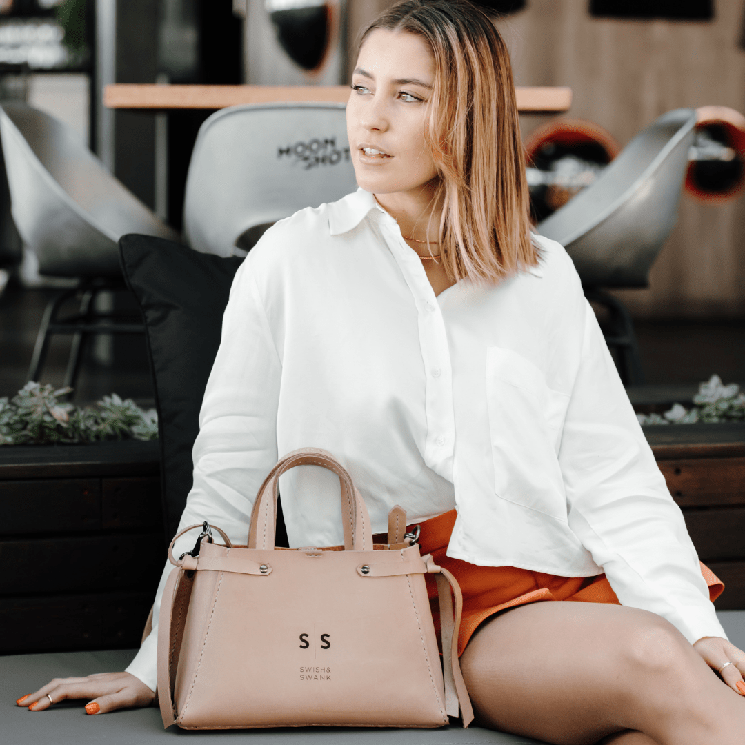 Small Ruby Handbag - SWISH AND SWANK