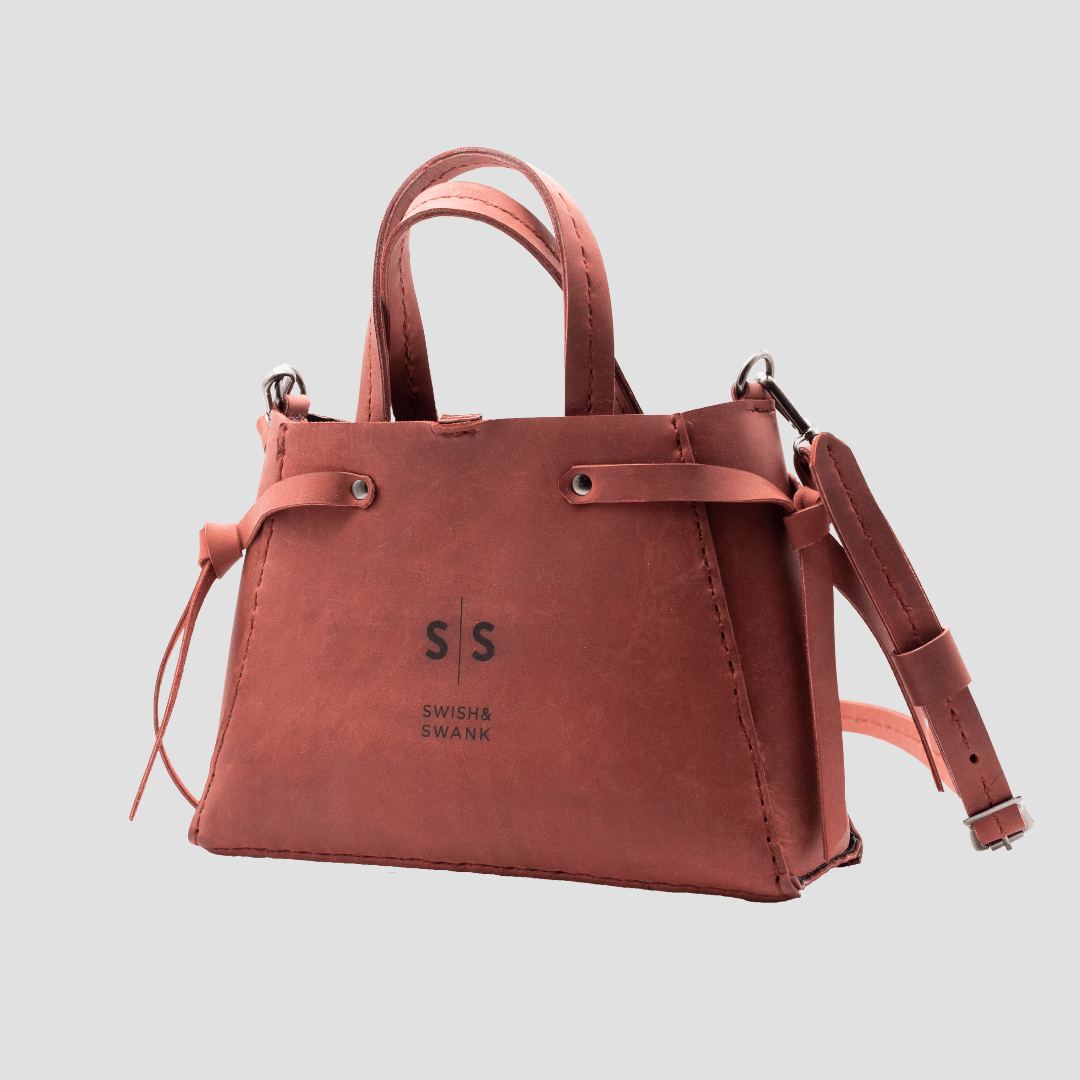 Small Ruby Handbag - SWISH AND SWANK