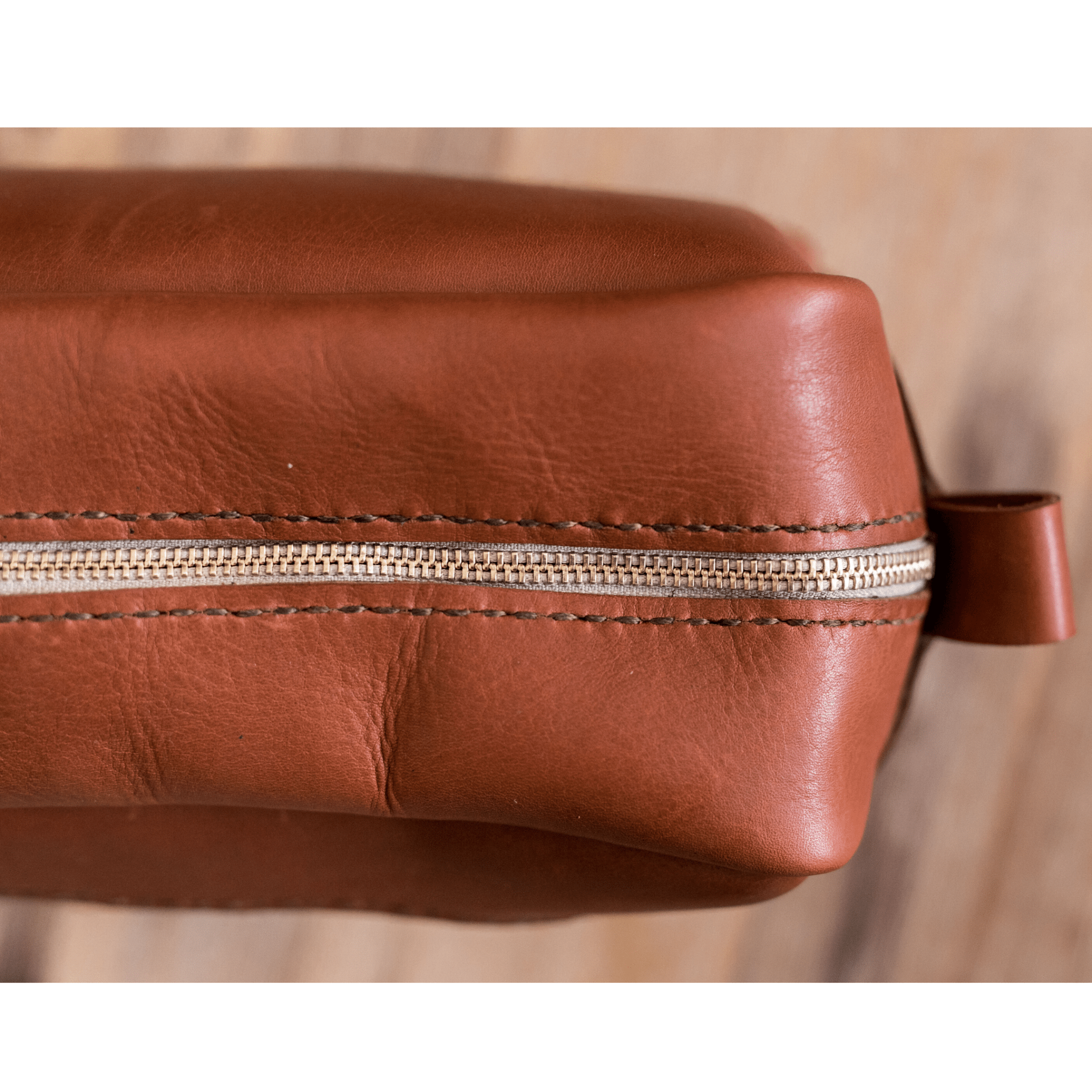 Unisex Genuine Leather Toiletry Bag - SWISH AND SWANK