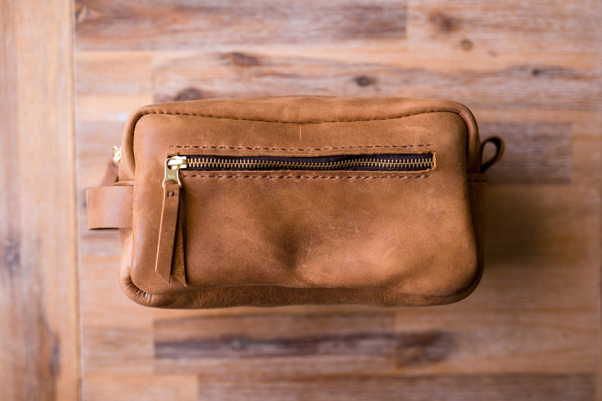 Unisex Genuine Leather Toiletry Bag - SWISH AND SWANK